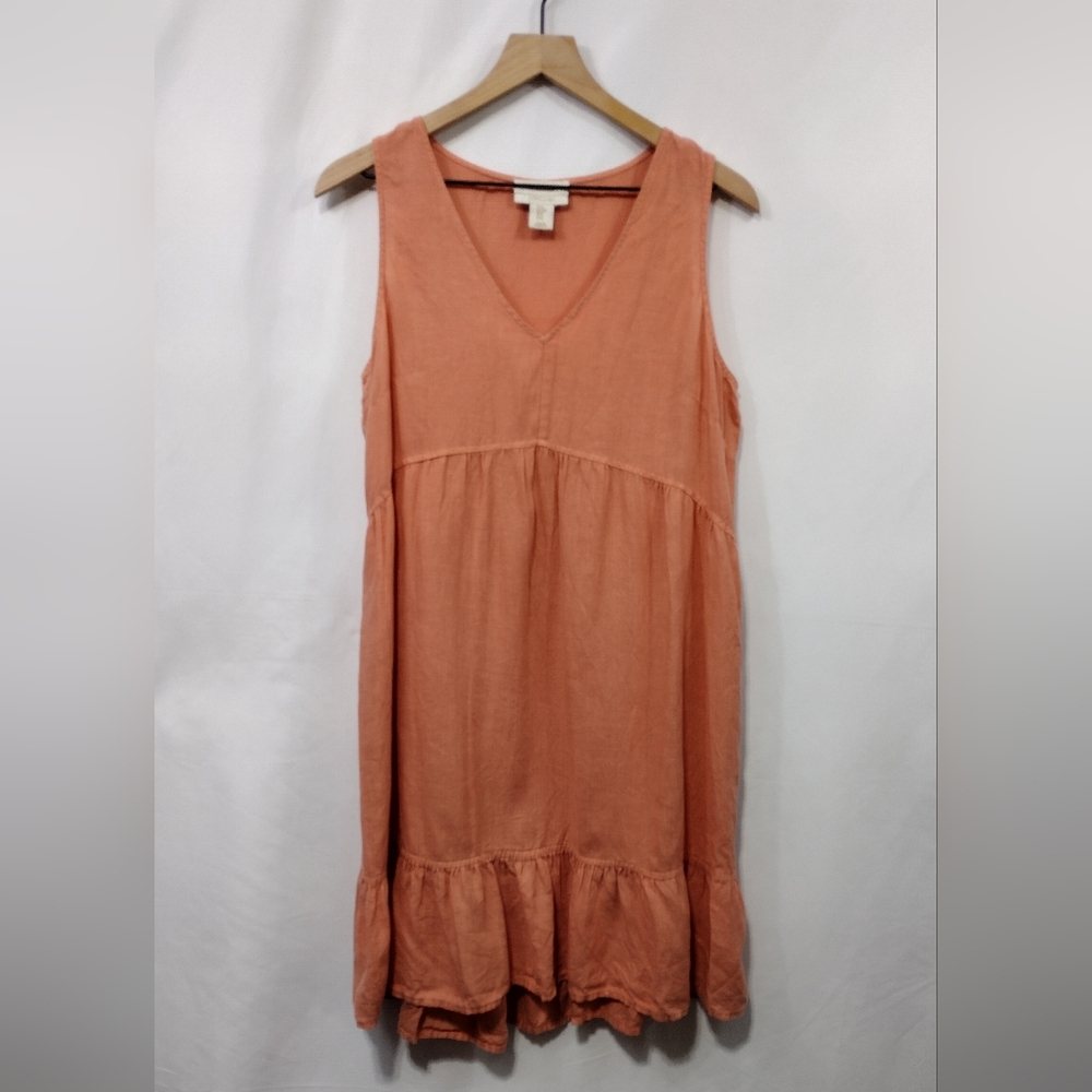 Cynthia Rowley Sleeveless Mini Dress in Peach